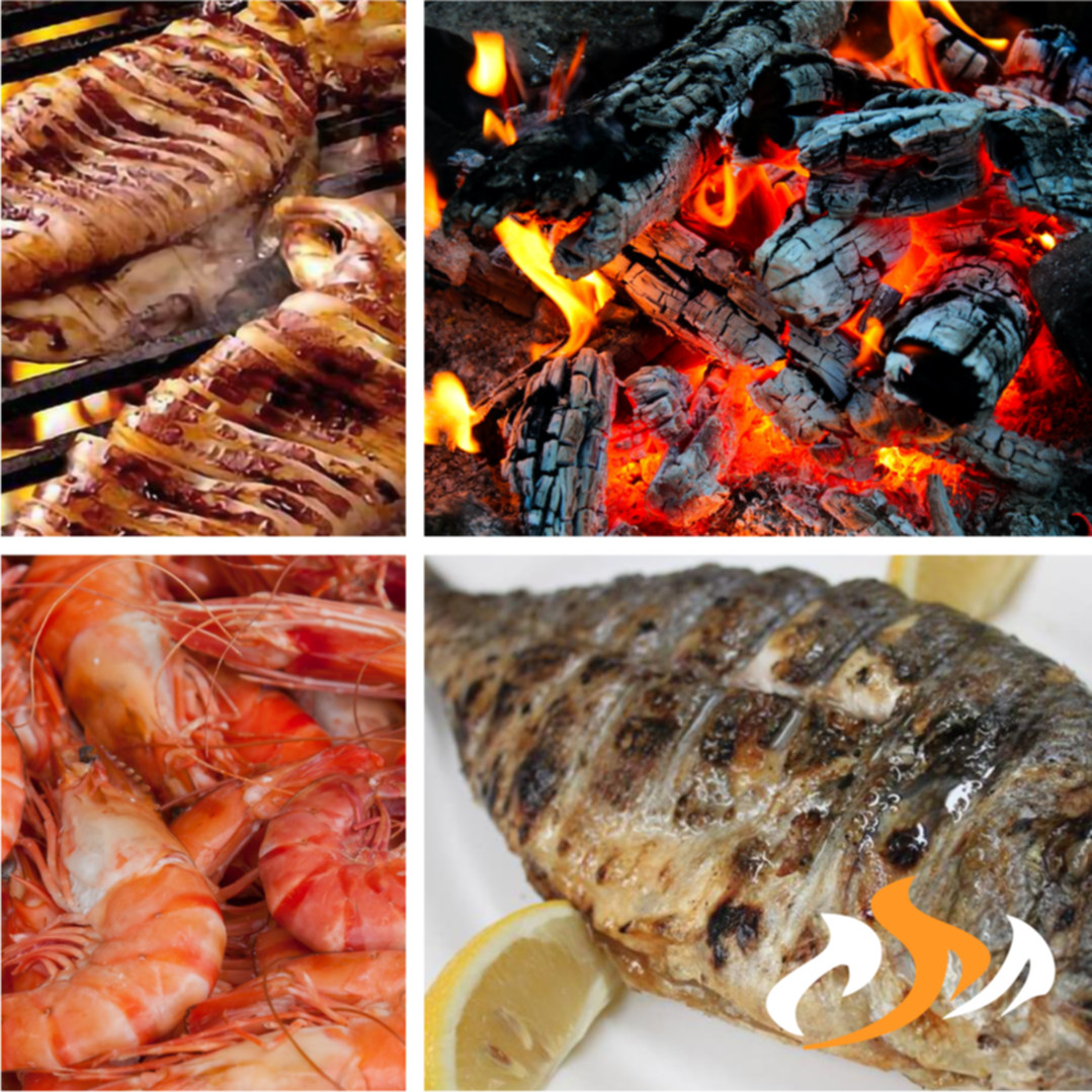 Che ne dite di una grigliata di calamari e pesce fresco? | Casameloni | Pizzeria e Barbecue a Villasimius