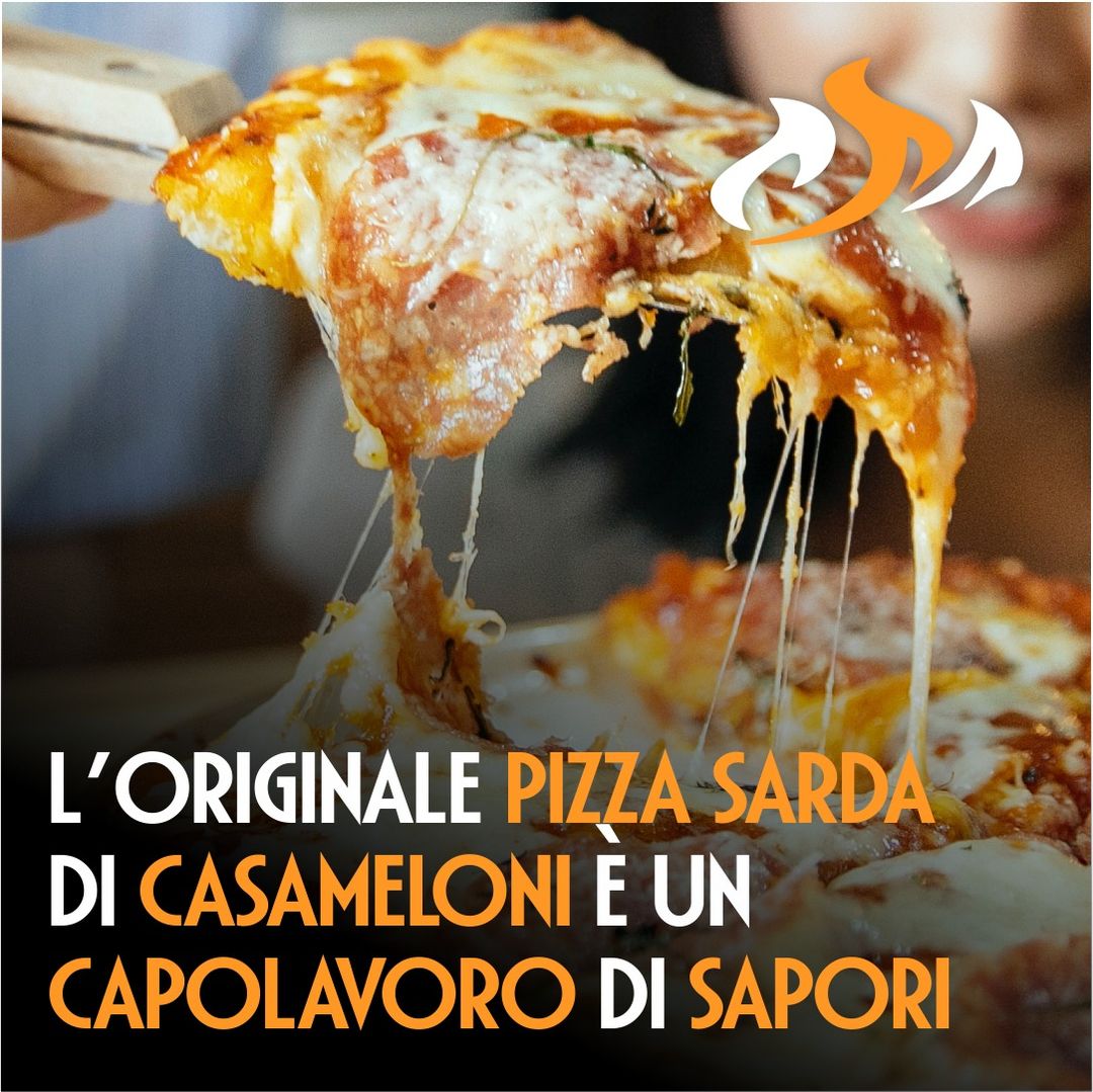 L’originale Pizza Sarda di Casameloni.